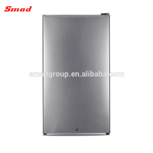 Conventional Mini Single Door Stainless Steel Color Wood Bar Counter Fridge